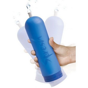 Source Spresh - Squeezable Water Bottle Smooth Blue