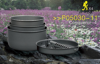 Kingpool P05030-11 Conqueror 4 Cookset